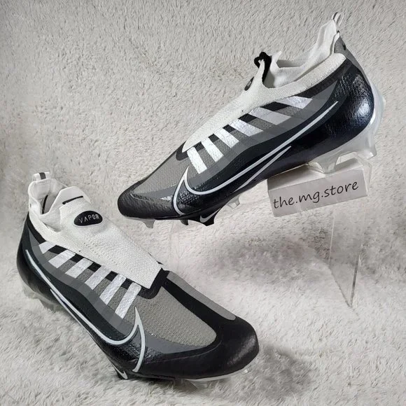 Nike Vapor Edge Elite 360 Flyknit Cleats Black Grey DQ3558 001 Men’s Size 13 Nike Vapor Edge Elite 360 Flyknit Football Cleats Mens Size  main image 3